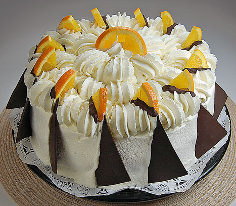 orange mocha rum cake