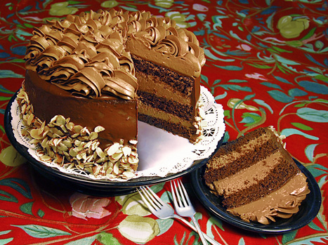 Chocolate Amaretto cake